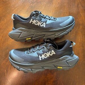 Hoka Skyline Float X Womens Size 9.5 Waterproof Hiking Trail Running Shoes Black